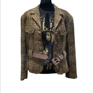 Tweed Dark Academia Blazer